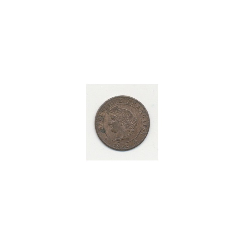 1 Centime Cérès - 1872 K Bordeaux