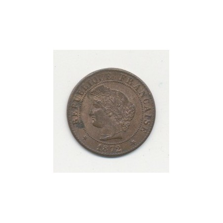 1 Centime Cérès - 1872 K Bordeaux
