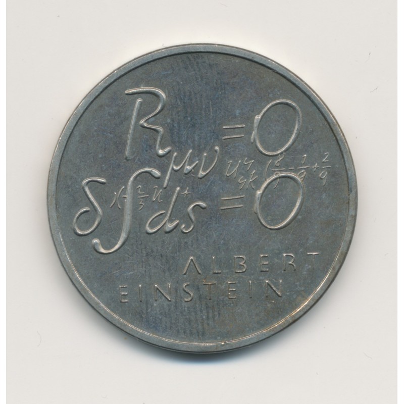 Suisse - 5 Francs - 1979 - Albert Einstein - cupronickel - SUP