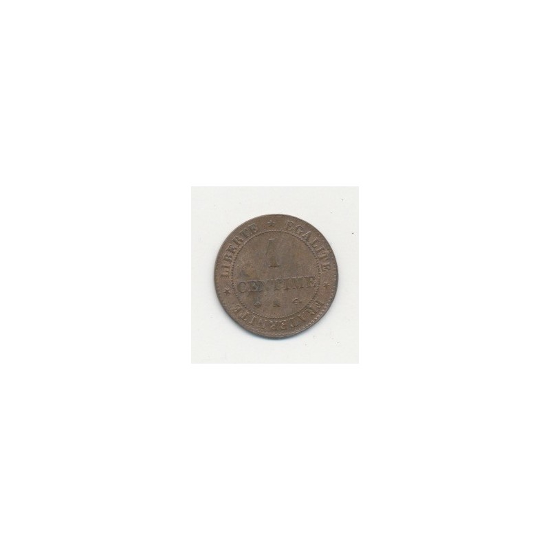 1 Centime Cérès - 1872 K Bordeaux