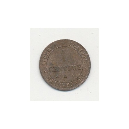 1 Centime Cérès - 1872 K Bordeaux