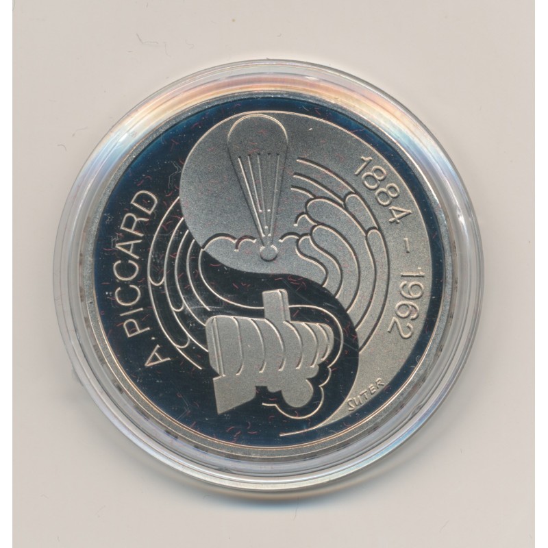 Suisse - 5 Francs 1984 - Auguste Piccard - cupronickel - Belle épreuve/Proof