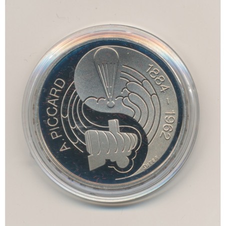 Suisse - 5 Francs 1984 - Auguste Piccard - cupronickel - Belle épreuve/Proof