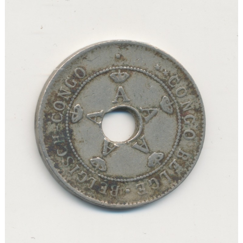Congo Belge - 10 Centimes 1925 - cupronickel - TTB