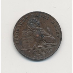 Belgique - 1 Centime 1902 - Léopold I - cuivre - SUP