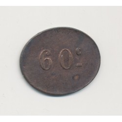50 Centimes - Société des wagons bars - TTB+ 2