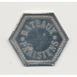 20 Centimes - Bateaux parisiens - octogonal - 28mm - TTB