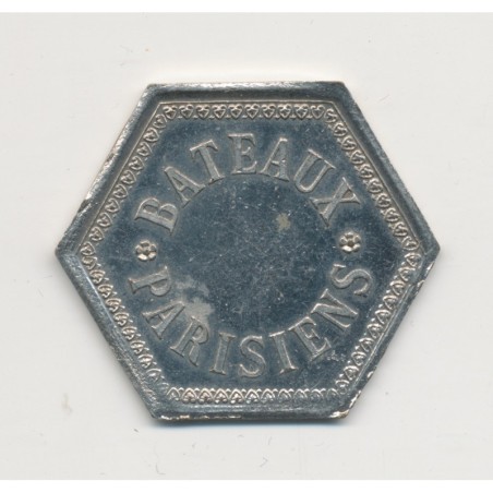 20 Centimes - Bateaux parisiens - octogonal - 28mm - TTB