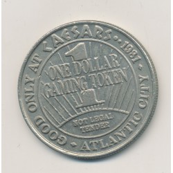 Token - 1 Dollar - North bay Ontario - 1981 - nickel - SUP 2