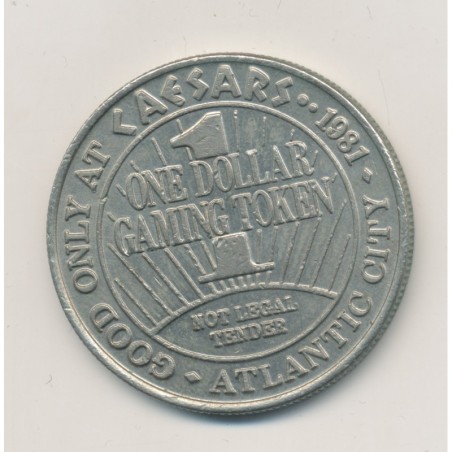Token - 1 Dollar - North bay Ontario - 1981 - nickel - SUP