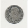 50 centimes Napoléon III - 1866 BB Strasbourg - Tête laurée - TB