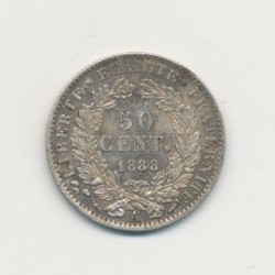 50 centimes Cérès - 1888 A Paris - TTB+ 2