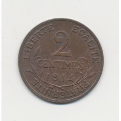 2 centimes Dupuis - 1914 - SUP