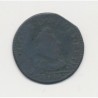 Ardennes - Liard 1611 - Charles 1er de gonzague - cuivre - TB