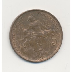 5 Centimes Dupuis - 1917 - SUP - bronze 