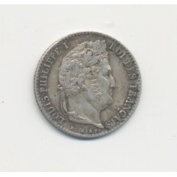 1/4 Franc - 1834 H La rochelle - Louis philippe I - TTB+