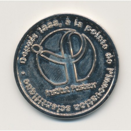 Médaille - Louis Pasteur - pointe de l'innovation - cupronickel - 30mm - SUP