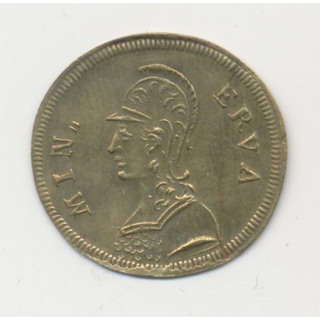 Jeton Nuremberg - Minerva - rechen pfenning - laiton - SUP