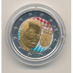 2 Euro couleur - Luxembourg 2010 - armoiries du grand-duc