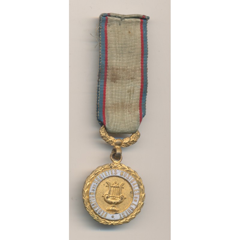 Médaille - Sociétés musicales de l'ouest 