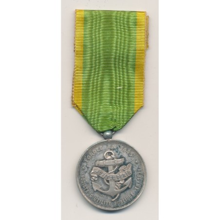 Médaille - Société de sauvetage de la Seine 1878 - ordonnance