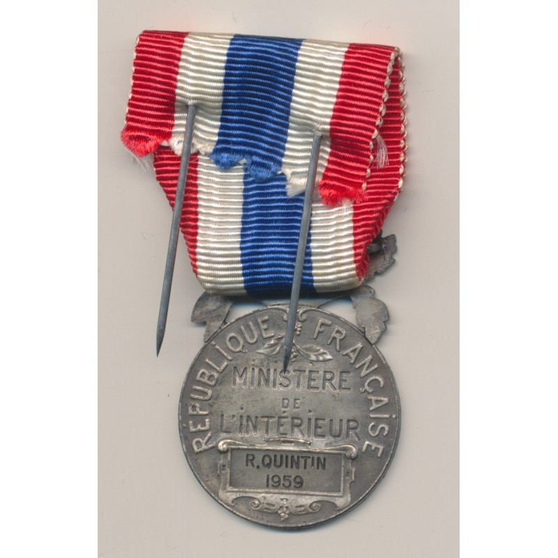 Médaille de la police - ordonnance