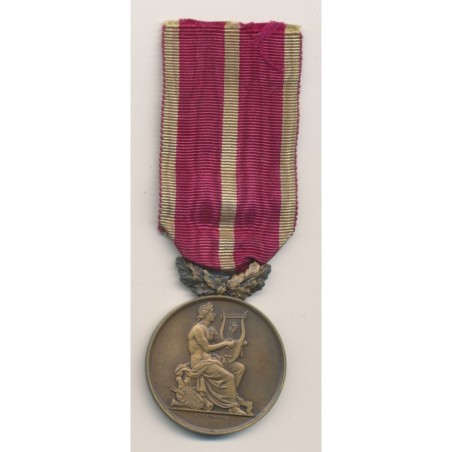 Médaille - Sociétés musicales et chorales - Ordonnance