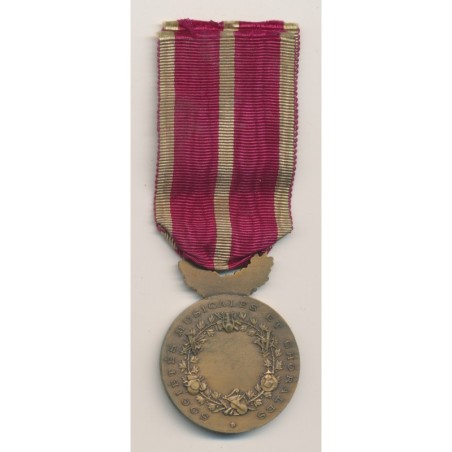 Médaille - Sociétés musicales et chorales - Ordonnance