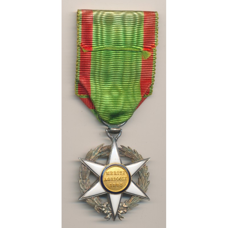 Ordre du Mérite Agricole - Chevalier - ordonnance 