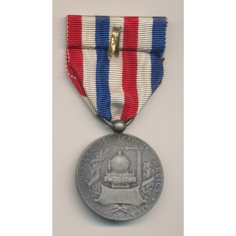 Médaille - Chemin de fer - agrafe locomotive - ordonnance