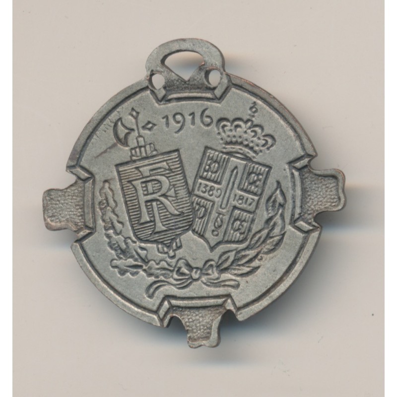 Médaille - Gloire aux serbes - 1916