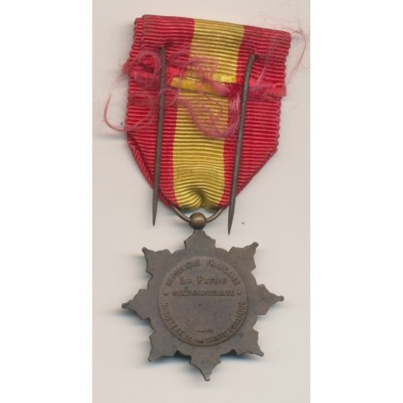Médaille - Famille Française bronze - ordonnance