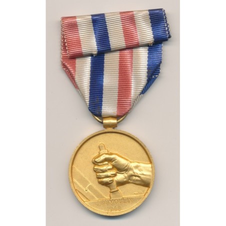 Médaille des Cheminots - bronze - ordonnance