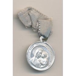 Médaille - Jésus avec son ruban - alu - 25mm 2