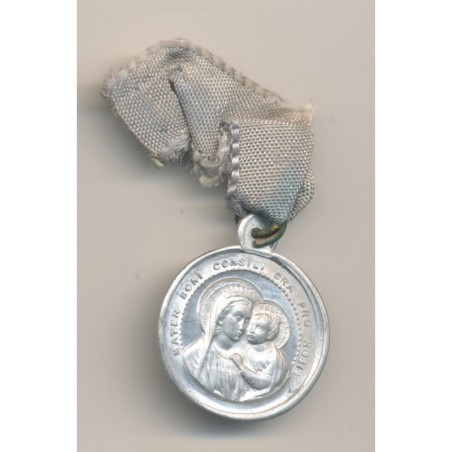 Médaille - Jésus avec son ruban - alu - 25mm