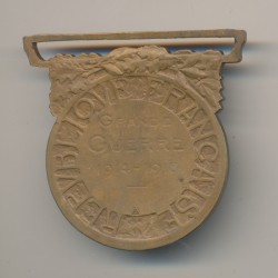Médaille - Victoire interallié - 1914-18 - graveur Morlon - sans ruban 2
