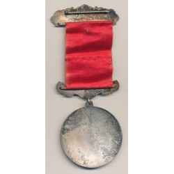 Médaille Maçonnique - Loge Strafford - agarafe avec épée 2