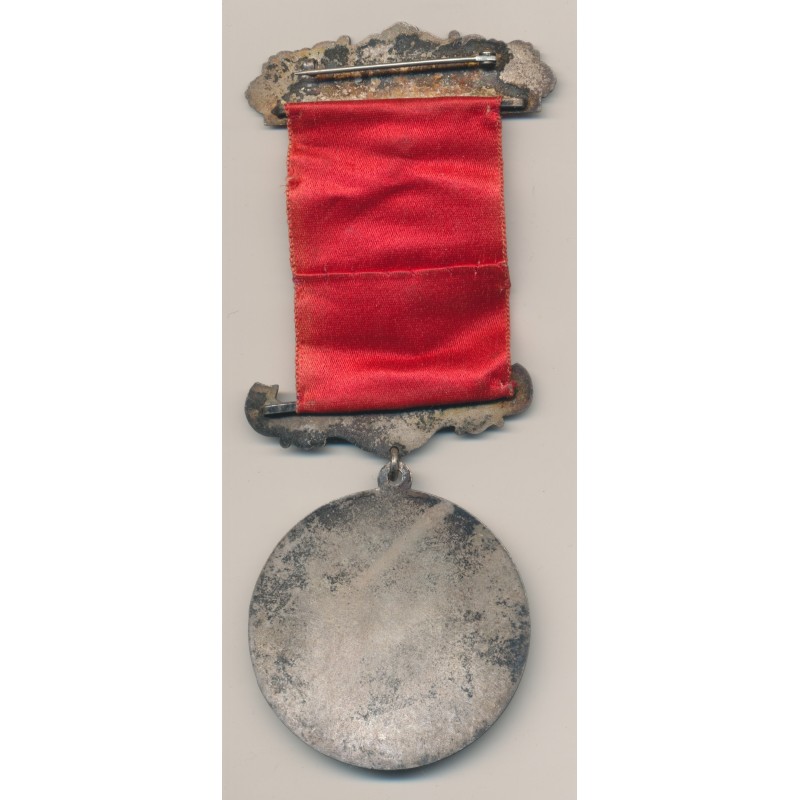 Médaille Maçonnique - Loge Strafford - agarafe C.H.P avec 2 épées - Missouri - Etats-Unis