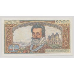 5000 Francs Henri IV - 10.07.1958 - TTB+ - R.61 2