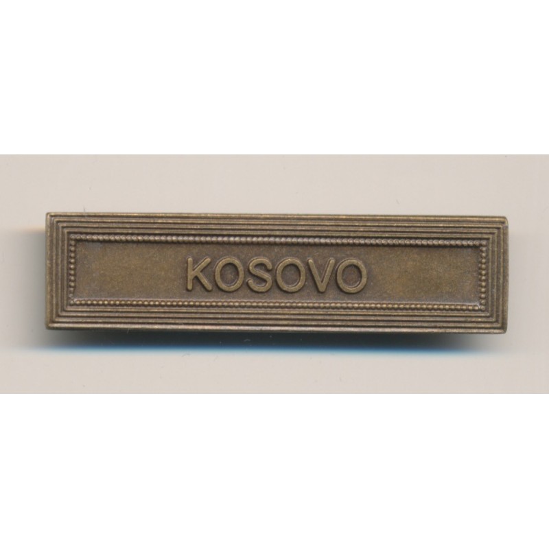 Agrafe Kosovo - pour ordonnance 