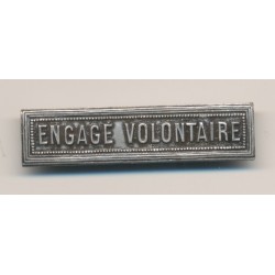 Agrafe Engagé volontaire - pour ordonnance