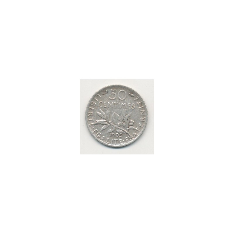 50 Centimes Semeuse - 1905