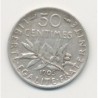 50 Centimes Semeuse - 1905