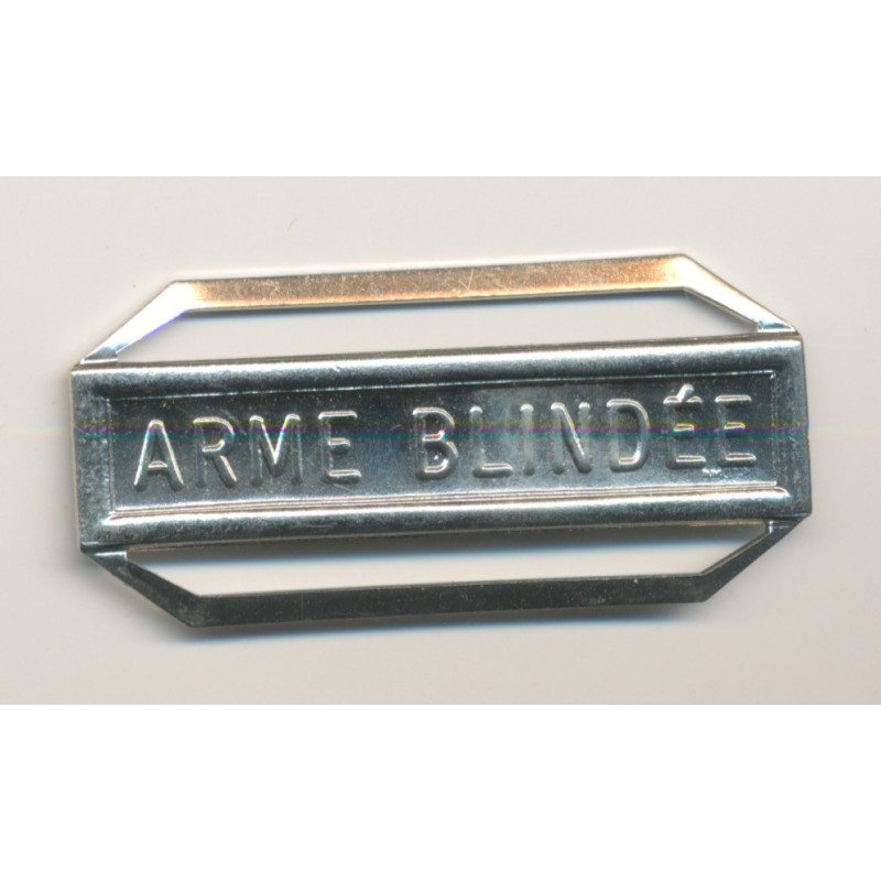 Agrafe Arme blindée - pour ordonnance