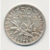 50 Centimes Semeuse - 1908
