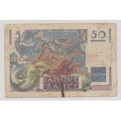 50 Francs Le verrier - 28.03.1946 - Q.3 - TB 2