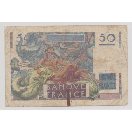 50 Francs Le verrier - 28.03.1946 - Q.3 - TB
