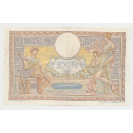 100 Francs Luc Olivier Merson - 31.05.1913 - TTB+