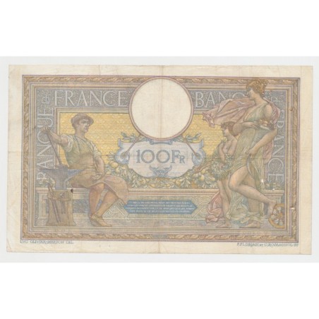 100 Francs Luc Olivier Merson - 22.10.1914 - TTB