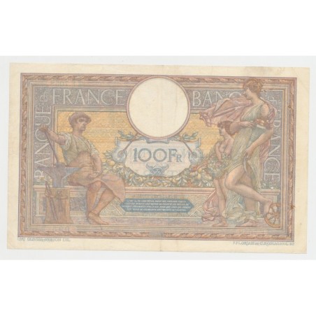 100 Francs Luc Olivier Merson - 1.12.1920 - TTB/TTB+